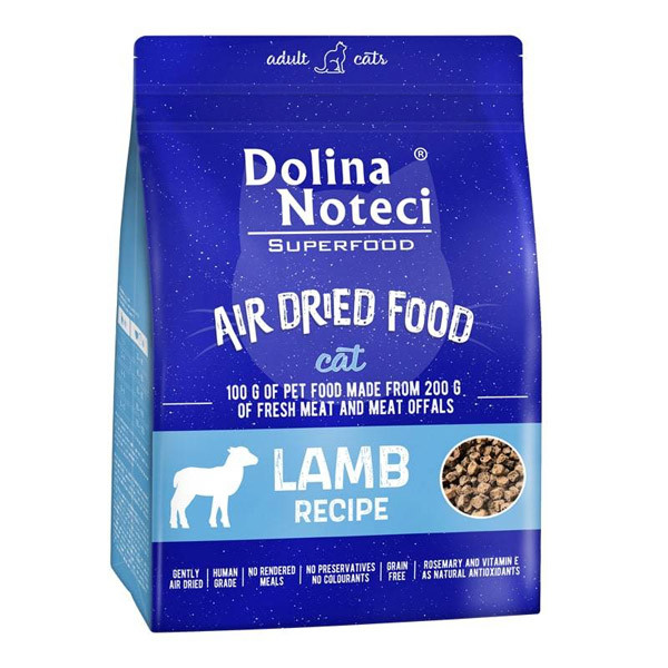 Dolina Noteci Superfood Air Dried Adult Cat - Lamb 1kg DNP S.A. - 1