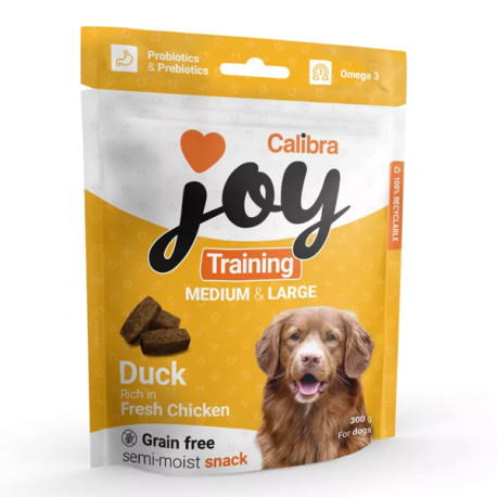 Calibra Joy Training Adult Medium & Large - Duck & Chicken 300g Calibra - 1