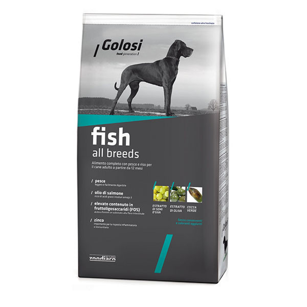 Golosi Fish All Breeds - morské ryby s ryžou 3kg Zoodiaco - 2