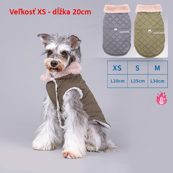 Bunda Wool Collar pre psa Nobleza XS 20cm Nobleza - 1