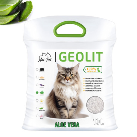 GEOLIT bentonit cat litter Aloe Vera 10L Ani - pet - 1