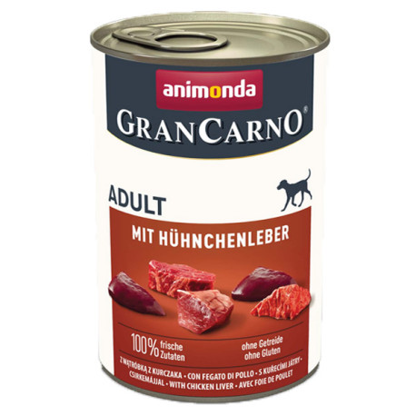 Animonda GranCarno Original Adult - Bravčové a kuracia pečeň 400g Animonda - 1