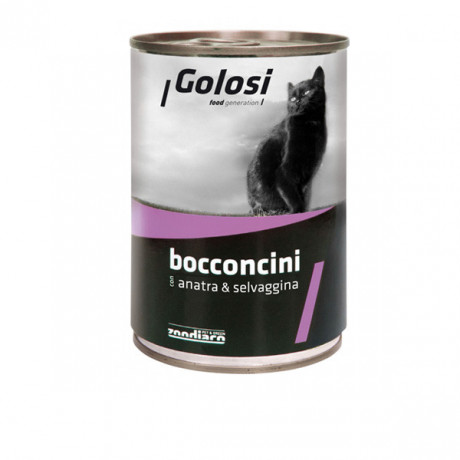 Golosi Bocconcini - Kačacie a zverina s ryžou 400g Zoodiaco - 1