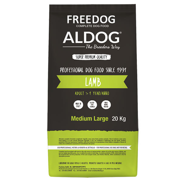 Freedog Rich in Lamb Medium 20kg  - 1