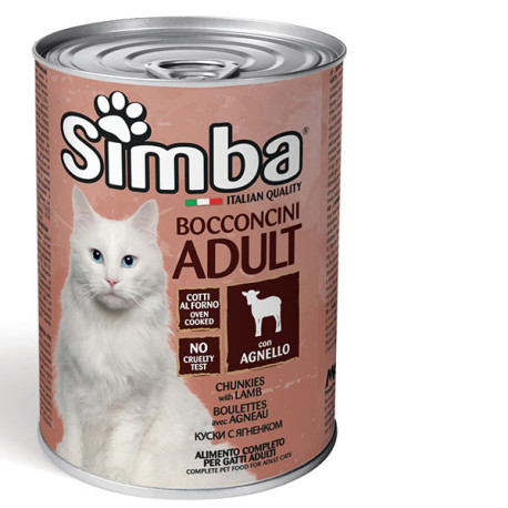 Simba Cat Chunkies with Lamb 415g Monge Italy - 1
