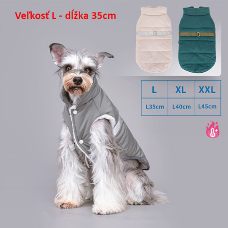 Kabát Stand Collar pre psa Nobleza L 35cm Nobleza - 1