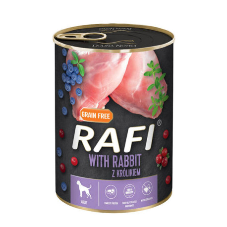 Rafi Dog Adult - Rabbit with Blueberries 400g DNP S.A. - 1