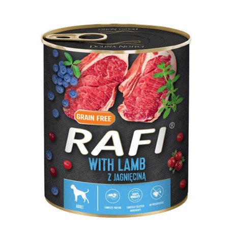 Rafi Dog Adult - Lamb with Blueberries 800g DNP S.A. - 1