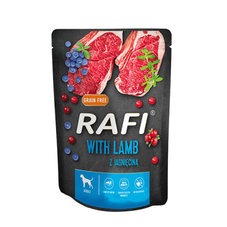 Rafi Dog Adult - Lamb with Blueberries 300g DNP S.A. - 1