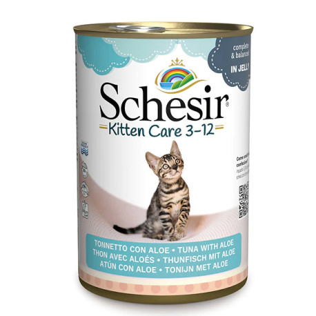 Schesir Kitten - Tuna with Aloe 140g Agras Delic - 1