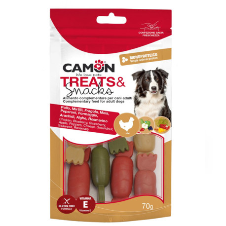 Camon Treats&Snacks Dog - Kuracie Salónky 70g Camon - 1