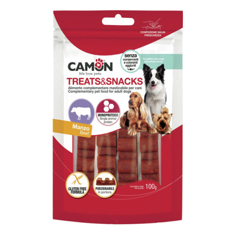 Camon Treats&Snacks Dog - Hovädzie porcovateľné 100g Camon - 1