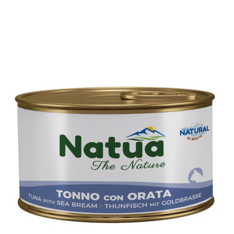 Natua Cat Adult - Filety z tuniaka a pražma vo vývare 85g Natua - 1