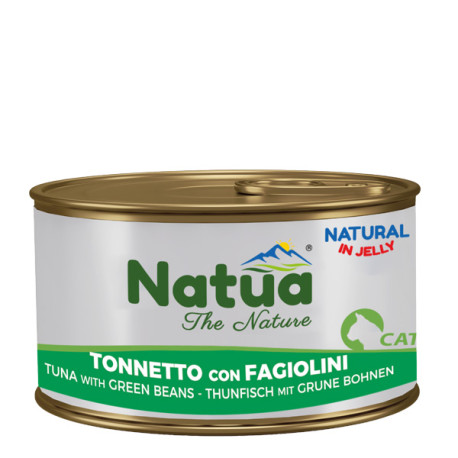 Natua Cat Adult - Filety z tuniaka a zelené fazuľky 85g Natua - 1