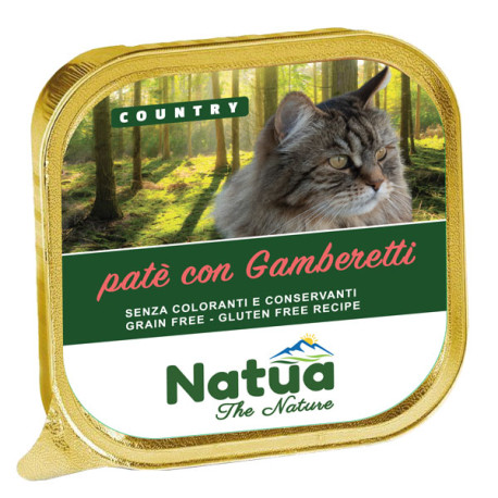 Natua Country Adult Cat - Krevety paté 100g Natua - 1