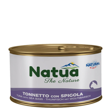Natua Cat Adult - Filety z tuniaka a morský vlk 85g Natua - 1