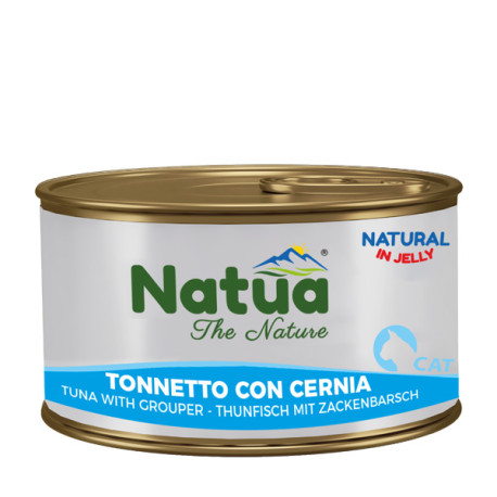Natua Cat Adult - Filety z tuniaka a cernia 85g Natua - 1