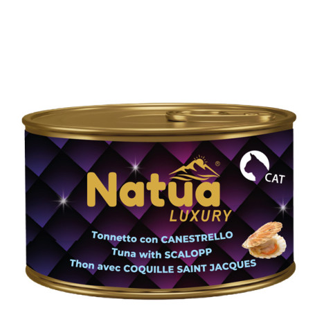 Natua Cat Adult Luxury - Filety z tuniaka a mušľa 85g Natua - 1