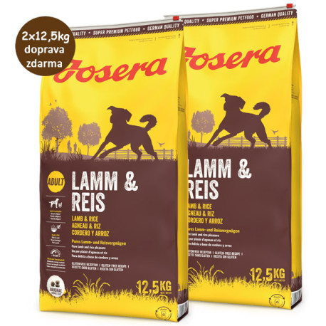 Josera Adult Lamb & Rice 2x12,5kg Josera - 1