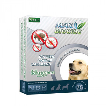Max Biocide antiparazitný obojok pre psa - 75cm Natural Best Products - 1