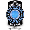 Kiwi Walker Lopta Mini - modrá 6cm Kiwi Walker - 1