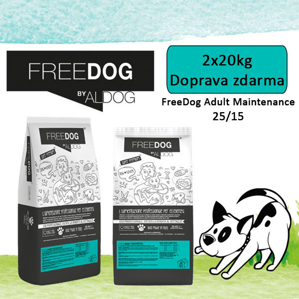Freedog Mantenimento Medium 20kg Eurocereali Pesenti s.r.l. - 2