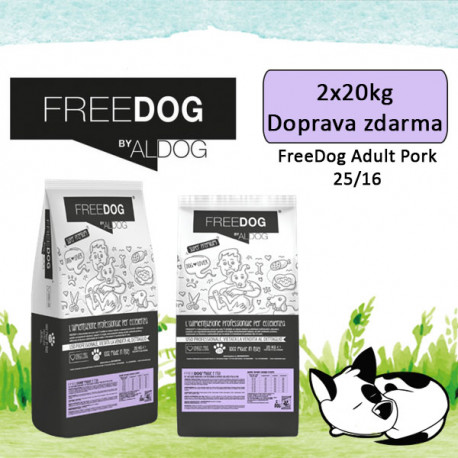 Freedog Pork and Rice Medium 20kg Eurocereali Pesenti s.r.l. - 2
