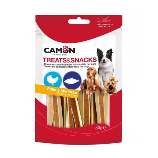 Camon Treats&Snacks Dog - Sandwich kura s treskou 80g Camon - 1