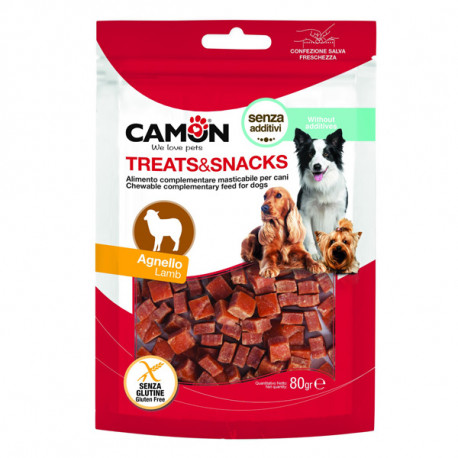 Camon Treats&Snacks Dog - Mini kocky jahňacie 80g Camon - 1