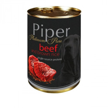 Piper Platinum Pure Adult - Hovädzie s hnedou ryžou 400g DNP S.A. - 1