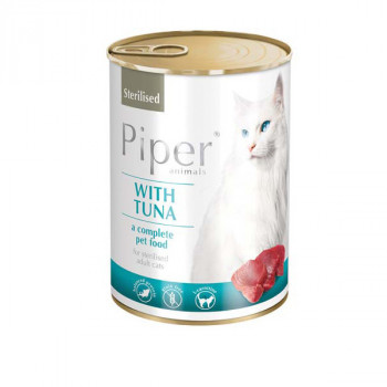 Piper Sterilised Cat - Tuniak 400g DNP S.A. - 1
