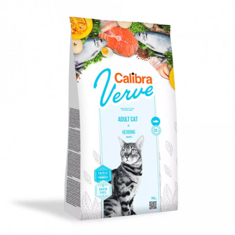 Calibra Cat Verve GF Adult Herring 750g Calibra - 1