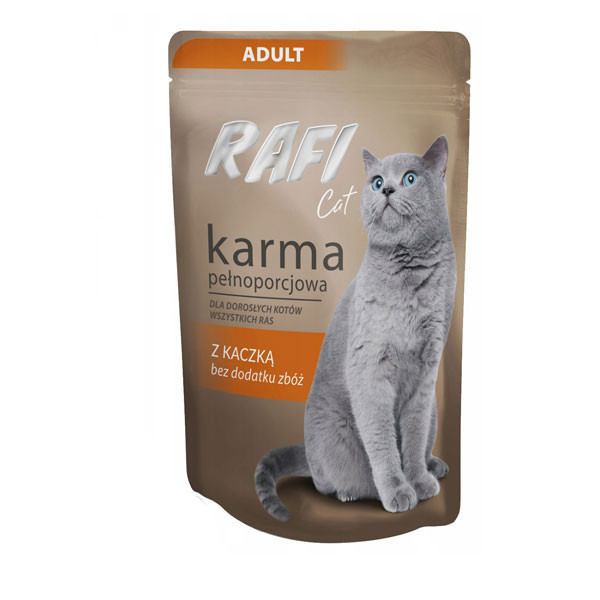 Rafi Cat Adult - Kačica 100g DNP S.A. - 1