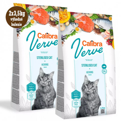 Calibra Cat Verve GF Sterilised Herring 750g Calibra - 3