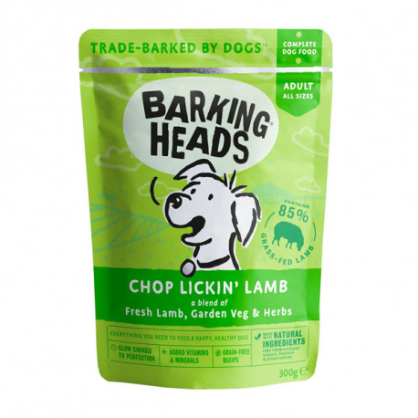 Barking Heads Chop Lickin Lamb 300g Barking Heads - 1