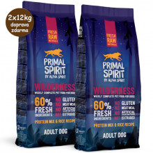 Primal Spirit 60% Wilderness 1kg Alpha Spirit - 3