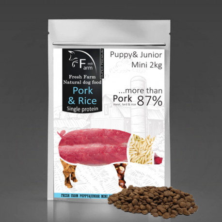 Fresh Farm Puppy&Junior Mini - Pork & Rice 800g Fresh Farm - 2