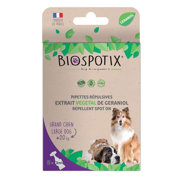 Biogance Biospotix Dog spot-on pipety L-XL 3x3ml  - 1
