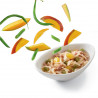 Schesir Cat Salads & Poké Kuracie a hovädzie filety s mangom a fazuľkami 85g Agras Delic - 2