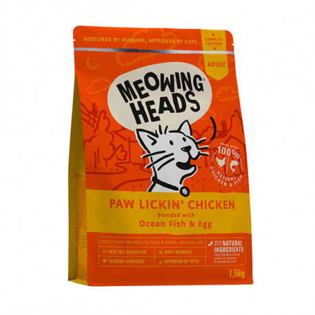 MEOWING HEADS Paw Lickin Chicken 1,5kg Meowing Heads - 1