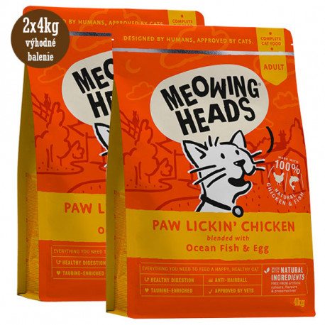 MEOWING HEADS Paw Lickin Chicken 1,5kg Meowing Heads - 3