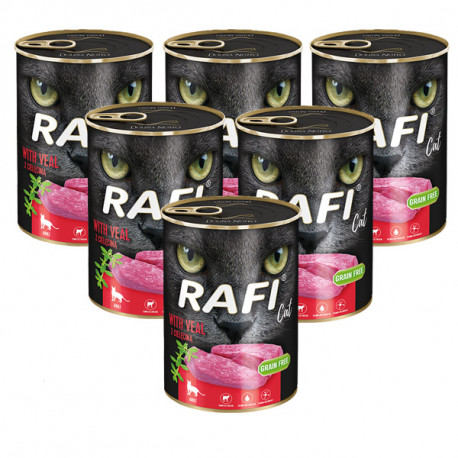 Rafi Cat Adult Grain Free s teľacím 400g DNP S.A. - 1