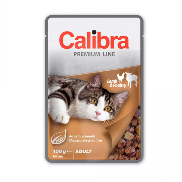 Calibra Cat Premium Adult Lamb & Poultry 100g Calibra - 1