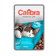 Calibra Cat Premium Adult Trout & Salmon 100g Calibra - 1