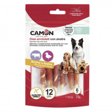 Camon Treats&Snacks Dog - Tyčinky z kože obalené kačacím mäsom 70g Camon - 2