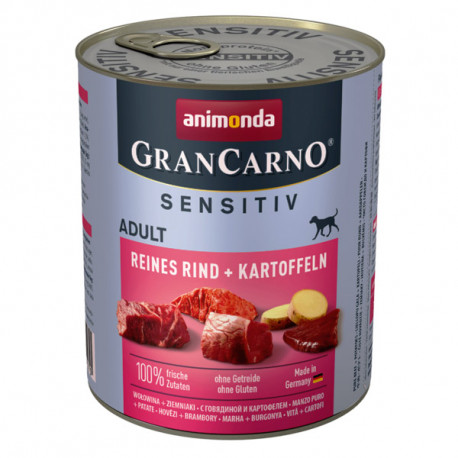 Animonda GranCarno Sensitiv Adult - Hovädzie so zemiakmi 400g Animonda - 2