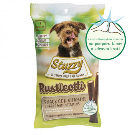 Stuzzy Dog Rusticotti Dental Snack na podporu kĺbov 175g Agras Delic - 1
