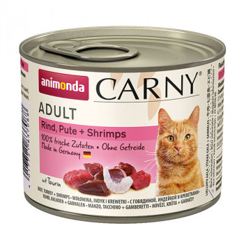 Carny Adult - Hovädzie, morka a krevety 200g Animonda - 1