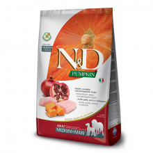 N&D Pumpkin Adult Medium/Maxi - Chicken & Pomegranate 2,5kg Farmina N&D - 2