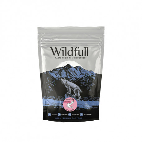 Wildfull Cat Adult Hair&Skin - Salmon & Pumpkin 400g Wildfull - 1